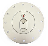 Aero 400 12 Bolt Flange Assembly - Silver