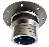 Aero 400 8 Bolt 57mm Flange Neck Assembly - Black