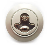 Aero 200 Glass In Flange Assembly, Silver