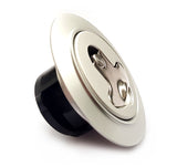 Aero 200 Glass In Flange Assembly, Silver