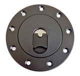 Aero 400 9 Bolt Flange Assembly - Black