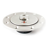 Aero 400 9 Bolt Flange Assembly - Silver