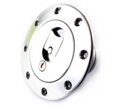 Aero 400 8 Bolt 50mm Flange Neck Assembly - Silver