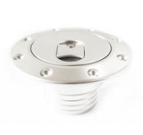 Aero 400 8 Bolt 57mm Flange Neck Assembly - Silver