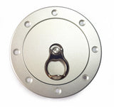Aero 500 8 Bolt Flange Assembly - Silver