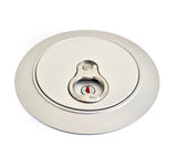 Aero 500 'Glass In'  Flange Assembly - Silver