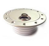 Aero 500 12 Bolt Flange Neck Assembly - Silver