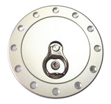 Aero 500 12 Bolt Flange Assembly - Silver