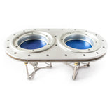 Quickfill 2" Tank Mount, Twin Female Valve - RF-AA-002