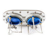 Quickfill 2" Tank Mount, Twin Female Valve - RF-AA-002