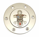 New - Aero 300 Vented, Roll Over Flange Assembly, Silver