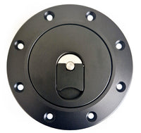 Aero 400 8 Bolt 57mm Flange Neck Assembly - Black