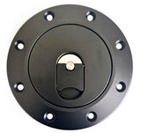 Aero 400 8 Bolt 57mm Flange Neck Assembly - Black