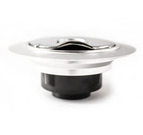 Aero 200 Glass In Flange Assembly, Silver